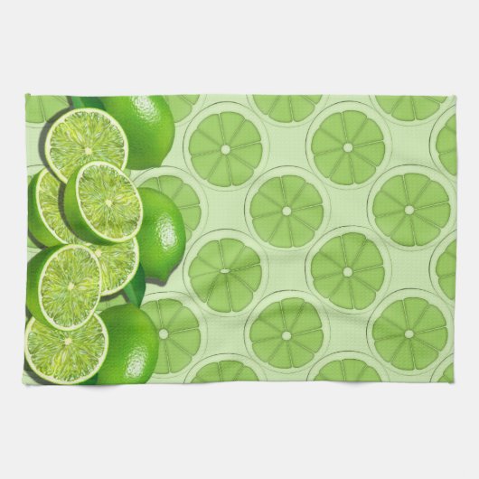 Groene lakens keukenkeukenhanddoek voor fruit theedoek (Horizontaal)