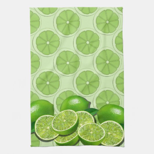 Groene lakens keukenkeukenhanddoek voor fruit theedoek (Verticaal)