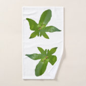 Groene lakselkikker, keukenpakket voor tafelschuim bad handdoek (Handdoek)