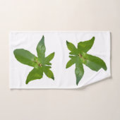 Groene lakselkikker, keukenpakket voor tafelschuim bad handdoek (Handdoek)