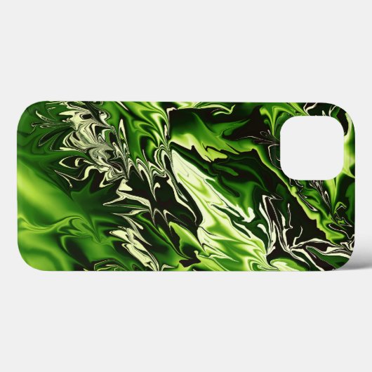 Groene lammeren Case-Mate iPhone case (Achterkant (horizontaal))