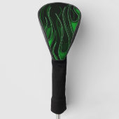 Groene lammeren golfheadcover (Voorkant)