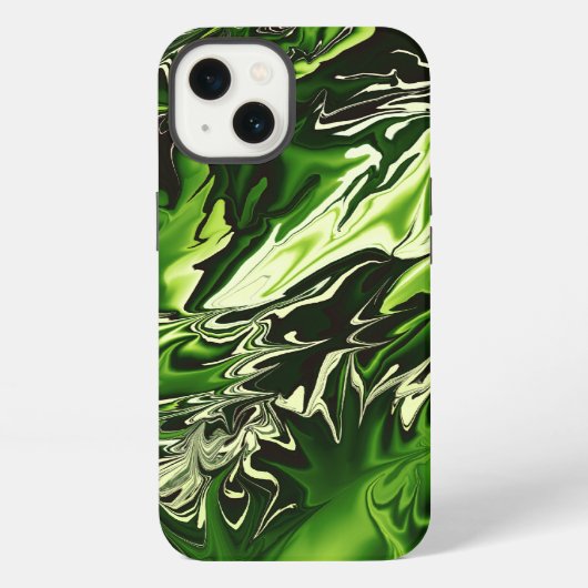 Groene lammeren iPhone hoesje (Achterkant)
