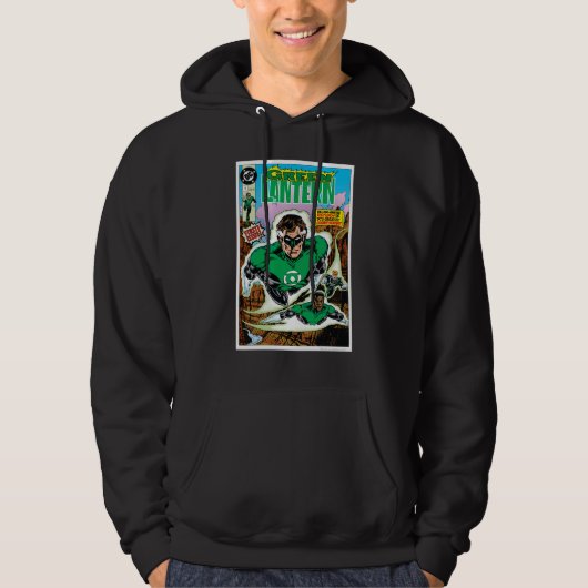 Groene lampions vliegen hoodie (Voorkant)