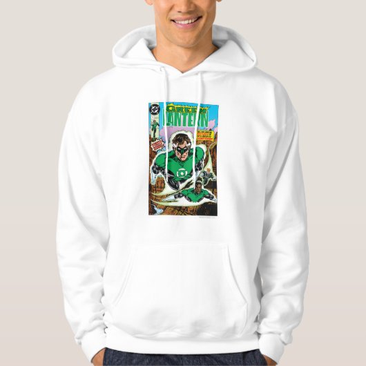 Groene lampions vliegen hoodie (Voorkant)