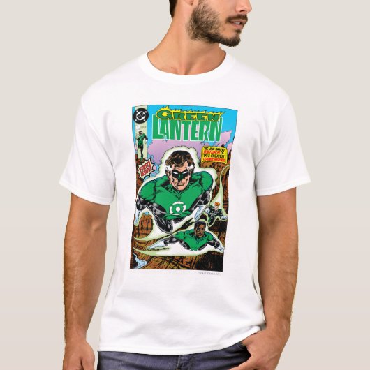 Groene lampions vliegen t-shirt