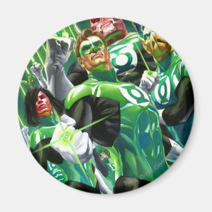 Groene lampjes magneet