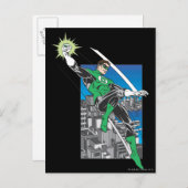 Groene Landen in de stad Briefkaart (Voorkant / Achterkant)