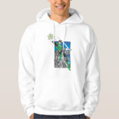 Groene Landen in de stad Hoodie (Voorkant)