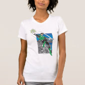 Groene Landen in de stad T-shirt (Voorkant)