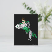 Groene Lantaarn - beide armen vooruit Briefkaart (Staand voorkant)