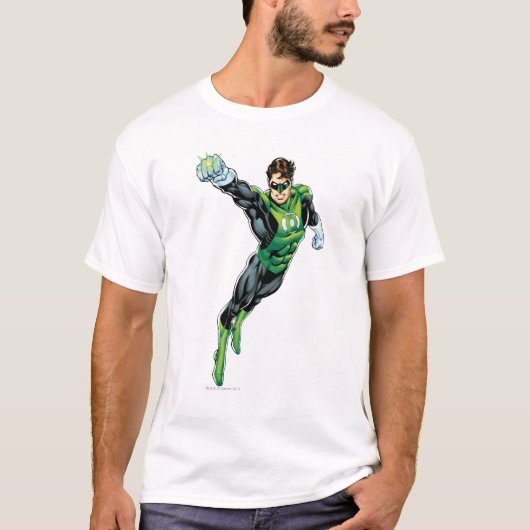 Groene Lantaarn - Comic, Arm out T-shirt (Voorkant)