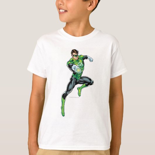 Groene Lantaarn - Comic, Jumping T-shirt (Voorkant)