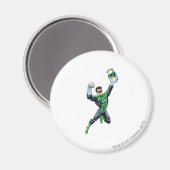 Groene Lantaarn - Comic, met lantaarn Magneet (Voorkant / Achterkant)