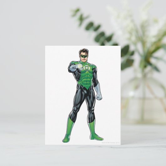 Groene lantaarn - Comic, Permanent Briefkaart (Staand voorkant)