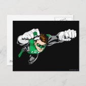 Groene lantaarn - Comic, vliegrecht Briefkaart (Voorkant / Achterkant)