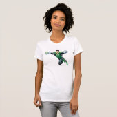 Groene lantaarn - Comic, vooruit kijkend T-shirt (Voorkant volledig)