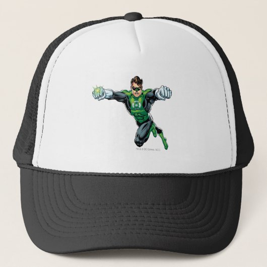 Groene lantaarn - Comic, vooruit kijkend Trucker Pet (Voorkant)