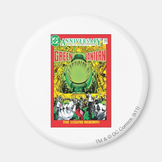 Groene Lantaarn - De Legende Reborn Magneet (Voorkant)