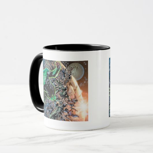 Groene Lantaarn en de maan Mok (Voorkant links)