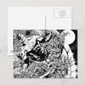 Groene Lantaarn en de Zwart-witte Maan - Briefkaart (Voorkant / Achterkant)