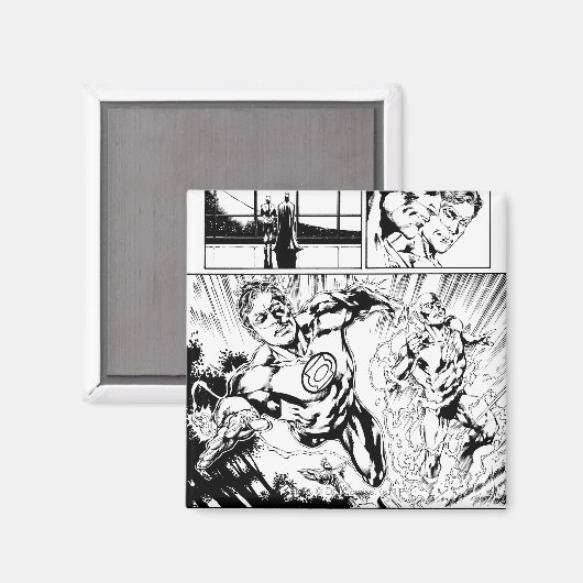 Groene Lantaarn en Flash Panel 2 Magneet (Voorkant / Achterkant)