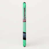 Groene lantaarn en golvende ring Case-Mate iPhone case (Achterkant/links)