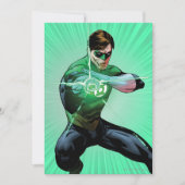 Groene lantaarn en golvende ring kaart (Voorkant)