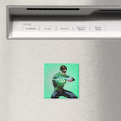 Groene lantaarn en golvende ring magneet (Insitu (Vaatwasser))