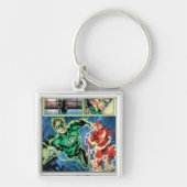 Groene Lantaarn en het Comité van de Flits Sleutelhanger (Voorkant)