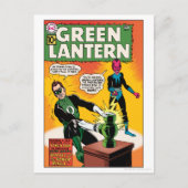 Groene Lantaarn en Hoesje van Sinestro Briefkaart (Voorkant)