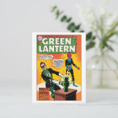 Groene Lantaarn en Hoesje van Sinestro Briefkaart (Staand voorkant)