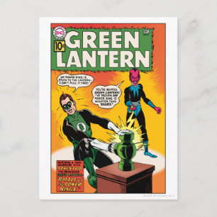 Groene Lantaarn en Hoesje van Sinestro Briefkaart