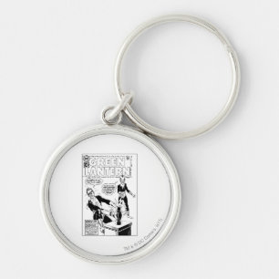 Groene Lantaarn en Hoesje van Sinestro, zwart en w Sleutelhanger