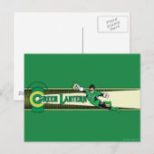 Groene Lantaarn en Logo Briefkaart (Voorkant / Achterkant)