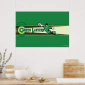 Groene Lantaarn en Logo Poster (Keuken)