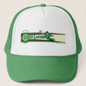 Groene Lantaarn en Logo Trucker Pet (Voorkant)