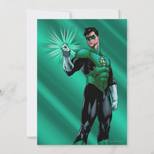 Groene lantaarn en ring (Voorkant)