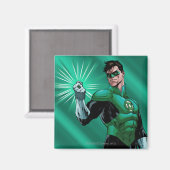 Groene lantaarn en ring magneet (Voorkant / Achterkant)