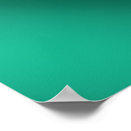 Groene lantaarn en ring poster (Hoek)