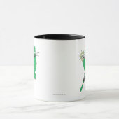 Groene lantaarn en symbool mok (Midden)