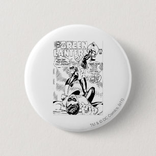 Groene Lantaarn - Ga van deze oerhal Jordan af, Bl Ronde Button 5,7 Cm