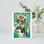 Groene Lantaarn - Geheim Hoesje Bestanden en Oorsp Briefkaart (Staand voorkant)