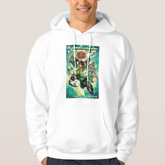 Groene Lantaarn - Geheim Hoesje Bestanden en Oorsp Hoodie (Voorkant)
