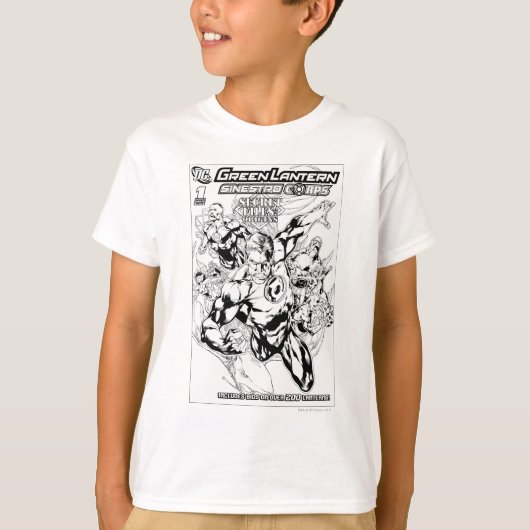 Groene Lantaarn - Geheim Hoesje Bestanden en Oorsp T-shirt (Voorkant)