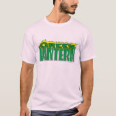 Groene Lantaarn - Gele Flammen T-shirt (Voorkant)