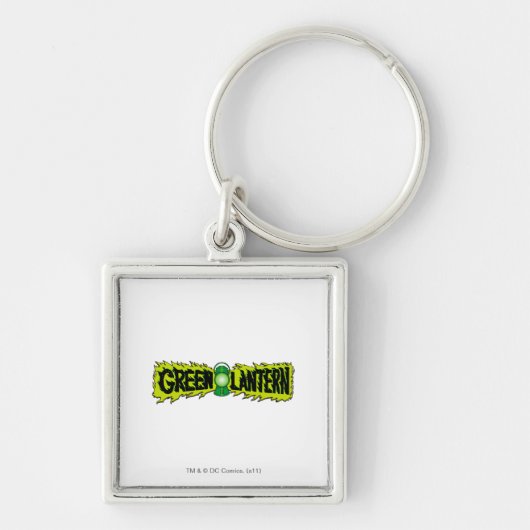 Groene lantaarn - Ggloeiende lantaarn 2 Sleutelhanger (Voorkant)