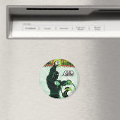 Groene lantaarn - Ggloeiende lantaarn Magneet (Insitu (Vaatwasser))