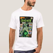 Groene Lantaarn - Groene Grijze Comic T-shirt (Voorkant)