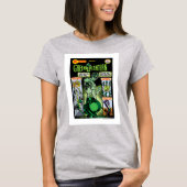 Groene Lantaarn - Groene Grijze Comic T-shirt (Voorkant)